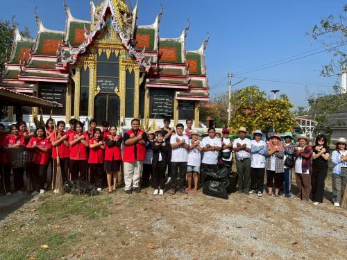 พช.ห้วยกระเจา จัดกิจกรรมปลุก–ปลูกจิตสำนึกต่อต้านการทุจริต สร้างวัฒนธรรมสุจริตในชุมชนบ้านดอนแสลบ