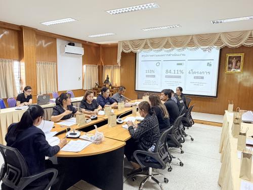 พช.ห้วยกระเจา จัดประชุมคณะอนุกรรมการกลั่นกรองและติดตามการดำเนินงานกองทุนพัฒนาบทบาทสตรี ครั้งที่ 3 (2/2569)